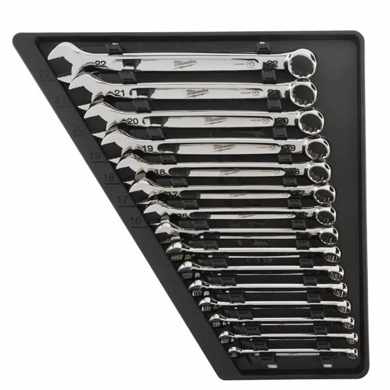MILWAUKEE SET DE 15 CLÉS MIXTE MÉTRIQUES  15PC (4932464258)