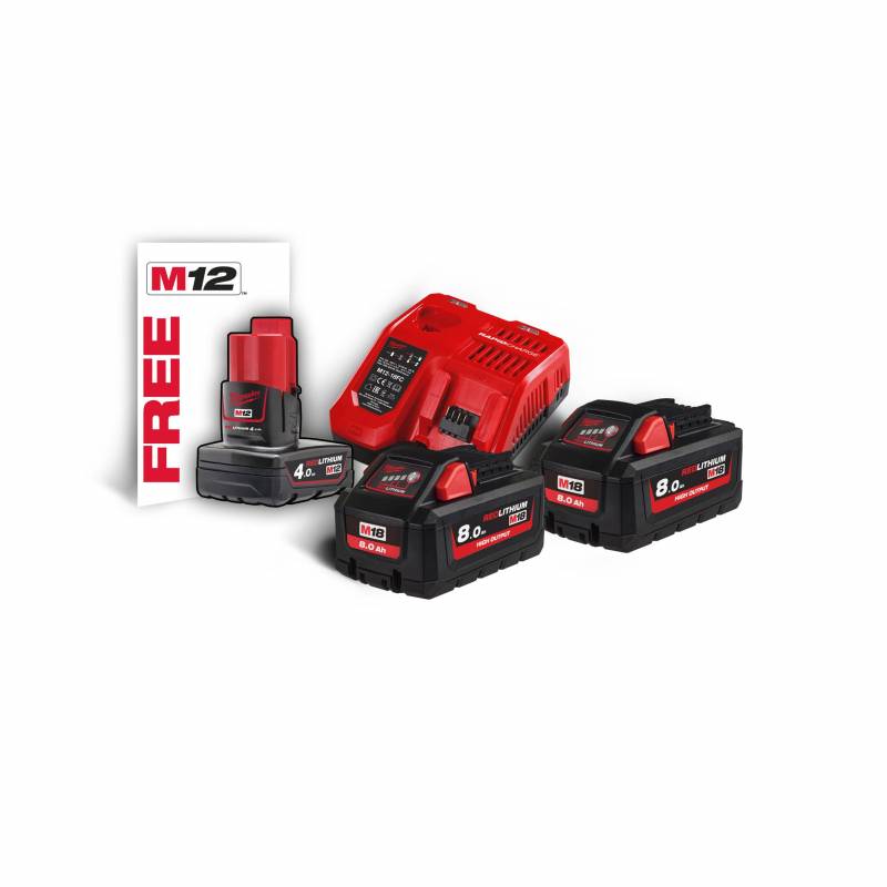 MILWAUKEE M18 HNRG-802 - Pack NRJ 18V