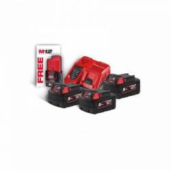 MILWAUKEE M18 NRG-503 - Pack NRJ 18V