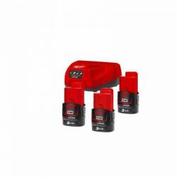 MILWAUKEE M12 NRG-303 - Pack NRJ 12V