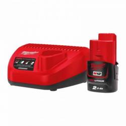 MILWAUKEE M12 PACKNRJ-201 - Pack NRJ 12V