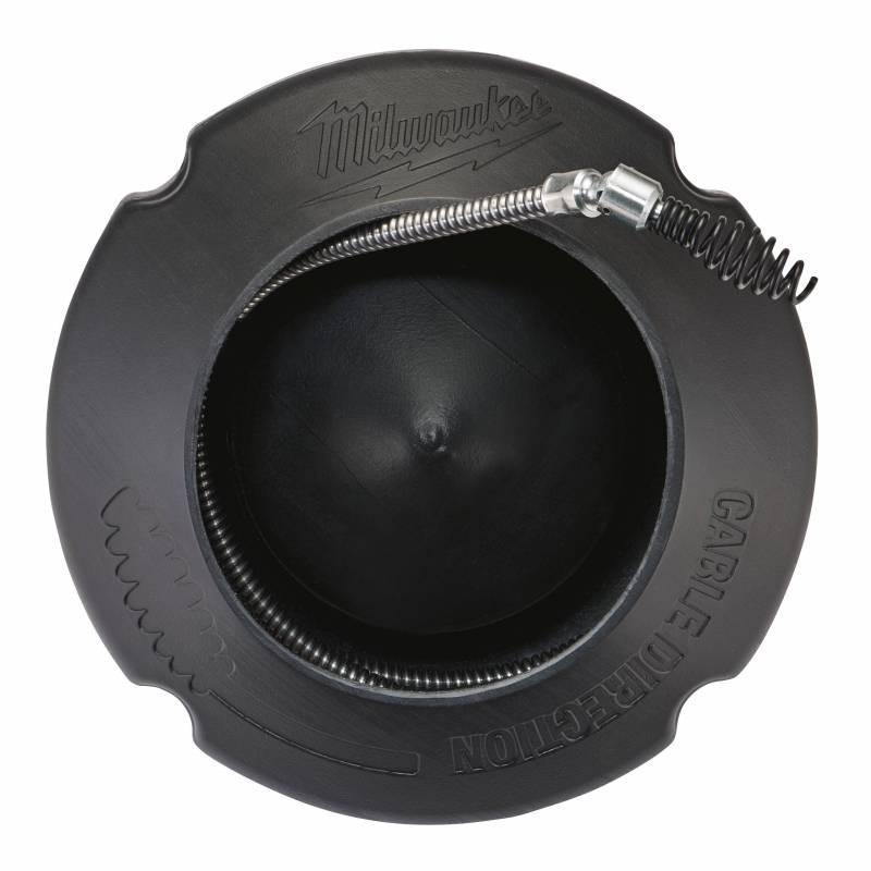 MILWAUKEE Flexible spirale tête inclinée diam 8mm x 7.6m + tambour (48532582)