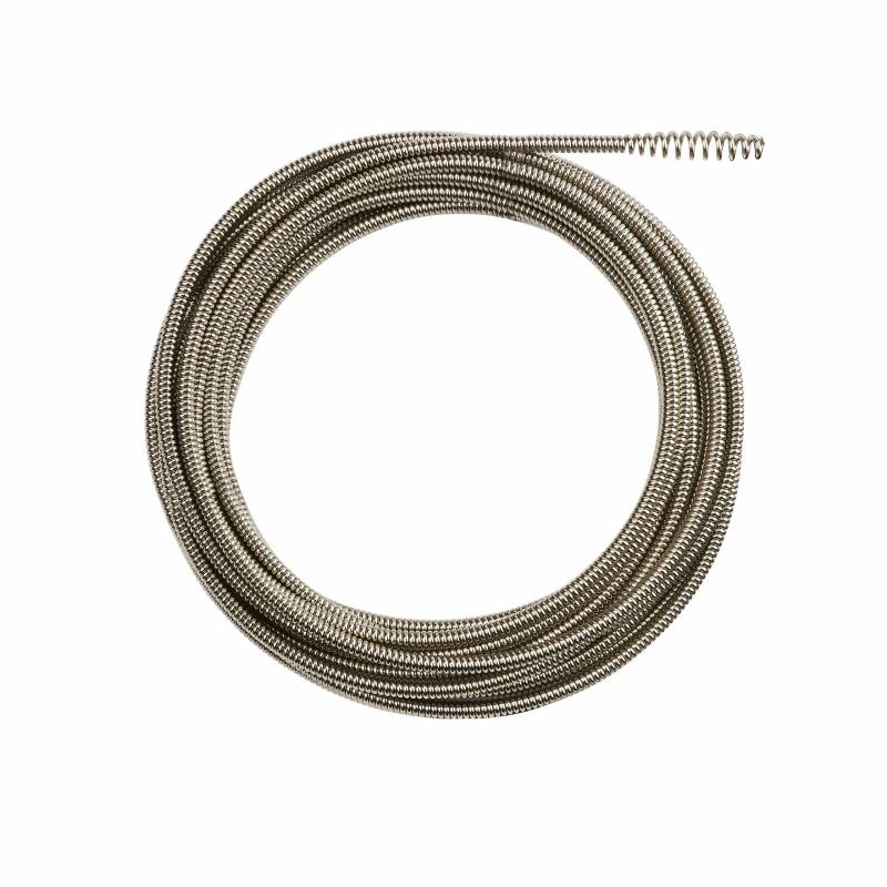 MILWAUKEE Flexible spirale tête droite diam 8mm x 10.5m pour M18PF (48532673)