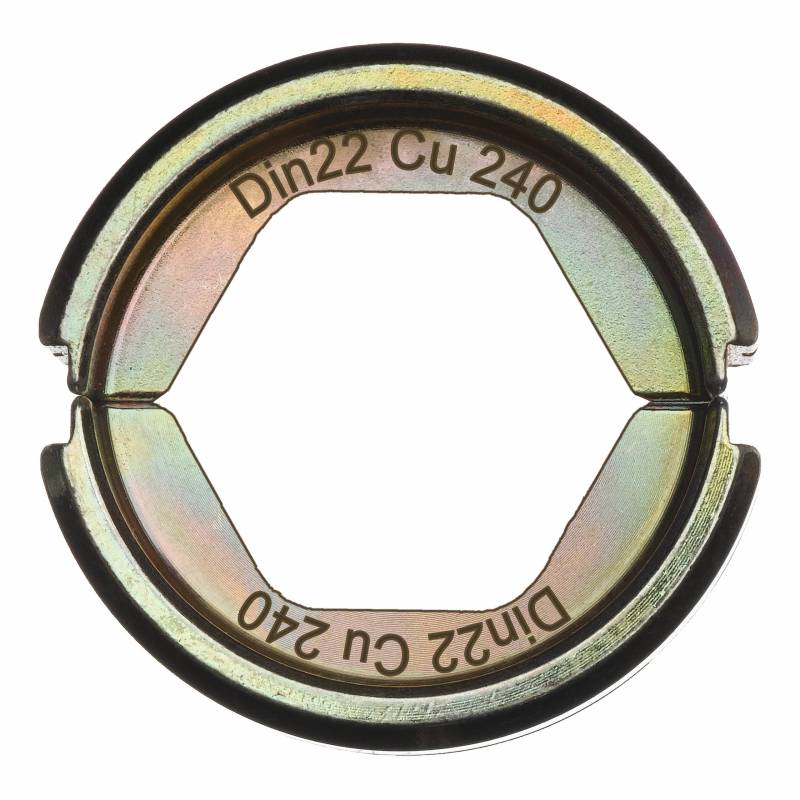 MILWAUKEE DIN22 CU 240 - Matrice de sertissage 240 mm² (4932451753)