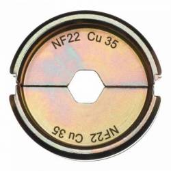 MILWAUKEE NF22 CU 35 - Matrice de sertissage 35 mm² (4932451735)