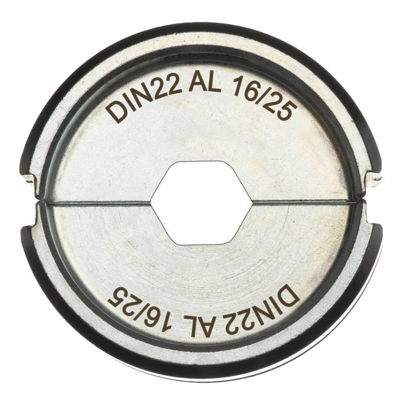 MILWAUKEE DIN22 Al 16/25 - Matrice de sertissage 16/25 mm² (4932451771)