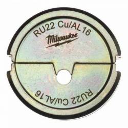 MILWAUKEE RU22 CU/Al 16 - Matrice de sertissage (4932451780)