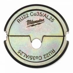 MILWAUKEE RU22 CU35/Al25 - Matrice de sertissage (4932451781)