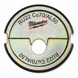 MILWAUKEE RU22 CU70/Al50 - Matrice de sertissage (4932451783)