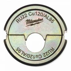 MILWAUKEE RU22 CU120/Al95 - Matrice de sertissage (4932451785)