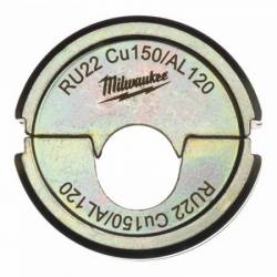 MILWAUKEE RU22 CU150/Al120 - Matrice de sertissage (4932451786)