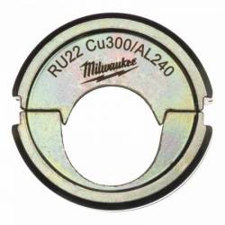MILWAUKEE RU22 CU300/Al240 - Matrice de sertissage (4932451789)