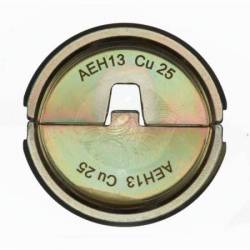 MILWAUKEE AEH13 CU 25 - Matrice de sertissage 25 mm² (4932459516)