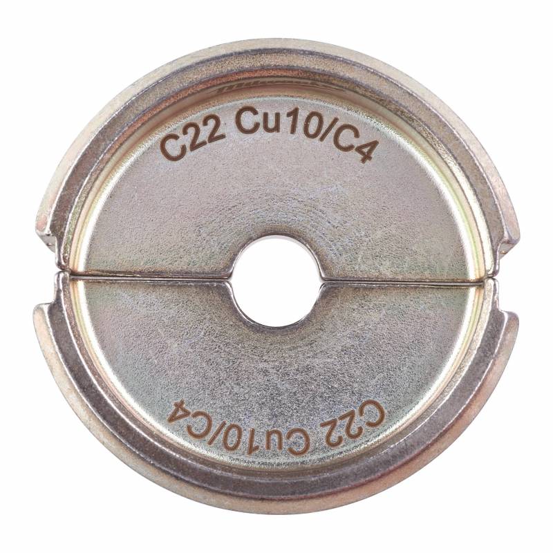 MILWAUKEE C22 CU 10/C4 - Matrice de sertissage 10 mm² (4932464863)