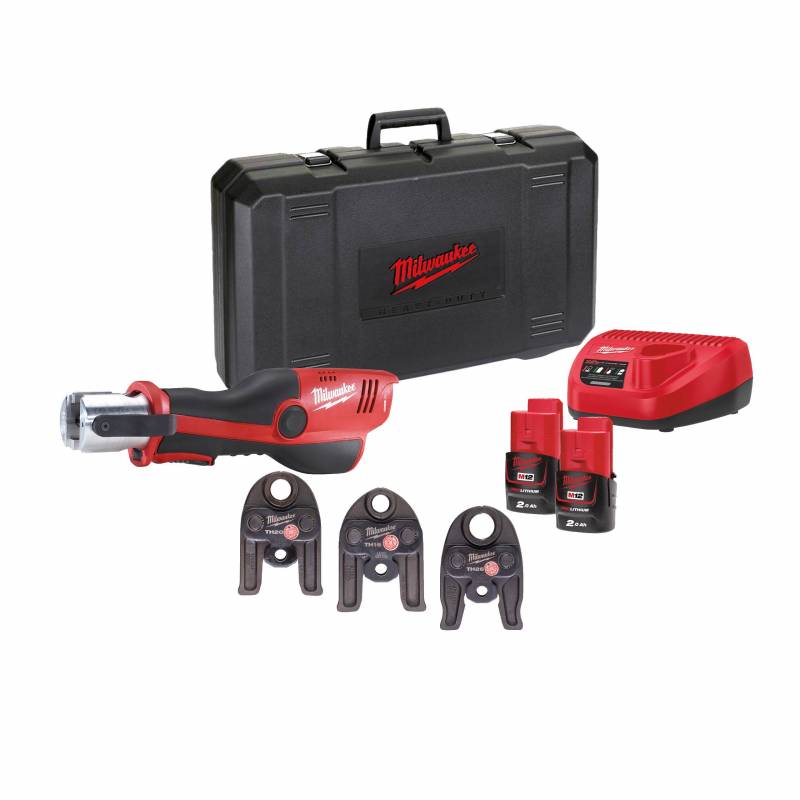 MILWAUKEE M12 HPT-202C TH-Set 2 - Sertisseuse 12V