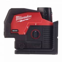 MILWAUKEE M12 CLLP-301C - Laser vert 2 lignes avec aplomb