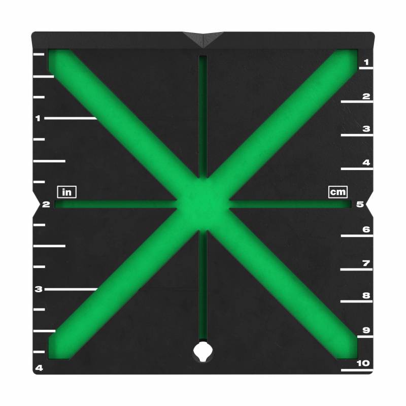 MILWAUKEE HI-VIST - Cible haute visibilité magnétique pour laser (4932478108)