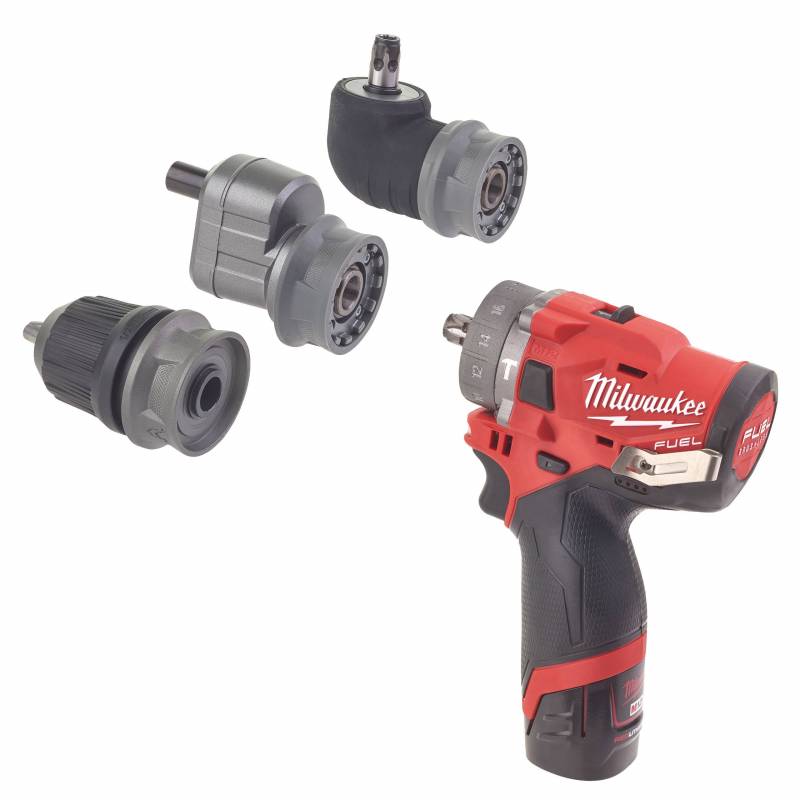 MILWAUKEE M12 FPDXKIT-202X - Perceuse à Percussion à mandrin amovible (4933464138)