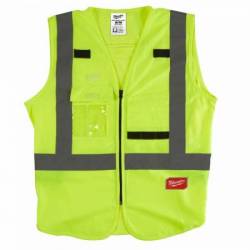 MILWAUKEE EPI GILET HAUTE VISIBILTÉ JAUNE - S/M - 1 PC (4932471889)
