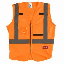 MILWAUKEE EPI GILET HAUTE VISIBILTÉ ORANGE - S/M - 1 PC (4932471892)