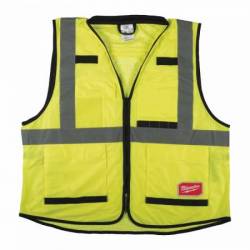 MILWAUKEE EPI GILET PREMIUM HAUTE VISIBILTÉ JAUNE - S/M - 1 PC (4932471895)