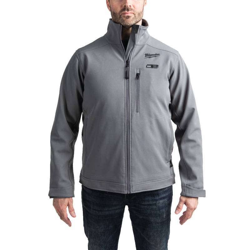 MILWAUKEE EPI M12 HJGREY5-0 - BLOUSON CHAUFFANT TOUGHSHELL (S) (4933478972)