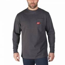 MILWAUKEE EPI WTLSG-S - T-SHIRT DE TRAVAIL MANCHES LONGUES GRIS - TAILLE (S) (4933478237)