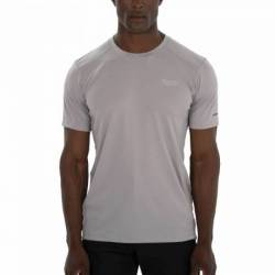 MILWAUKEE EPI WWSSG-S - T-SHIRT RESPIRANT ÉTÉ MANCHES COURTES GRIS - TAILLE (S) (4933478194)