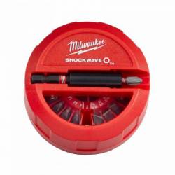 MILWAUKEE COFFRET PUCK 15 EMBOUTS SHOCKWAVE  (4932430904)