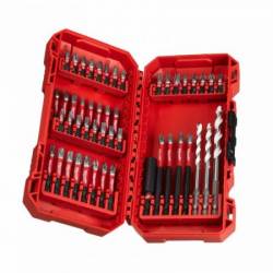 MILWAUKEE SET EMBOUTS SHOCKWAVE  GEN 3-48 PIÈCES (4932492005)