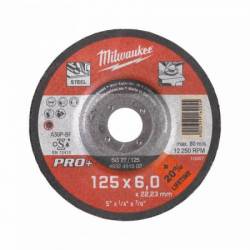 MILWAUKEE DISQUE À MEULER 125 ÉPAISSEUR 6 MM PRO+ 1PC (4932451502)