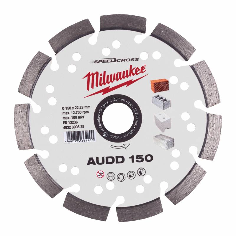 MILWAUKEE DISQUE DIAMANT AUDD 150MM (X1) (4932399825)