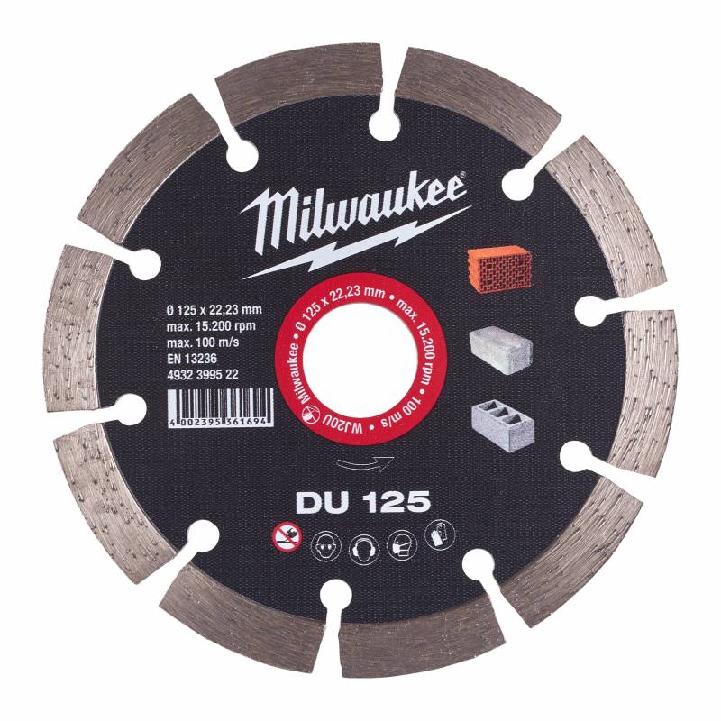 MILWAUKEE DISQUE DIAMANT DU 125MM (X1)  (4932399522)