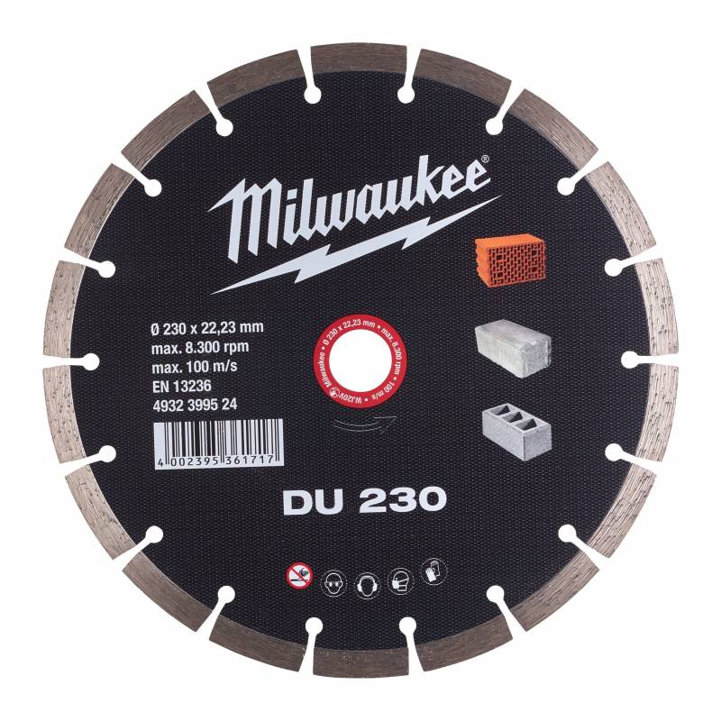 MILWAUKEE DISQUE DIAMANT DU 230MM (X1)  (4932399524)