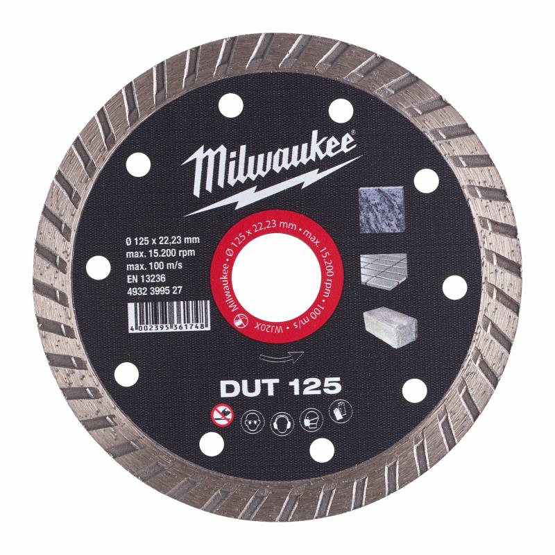MILWAUKEE DISQUE DIAMANT DUT 125MM (X1) (4932399527)