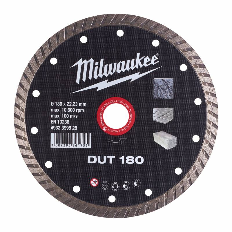 MILWAUKEE DISQUE DIAMANT DUT 180MM (X1) (4932399528)