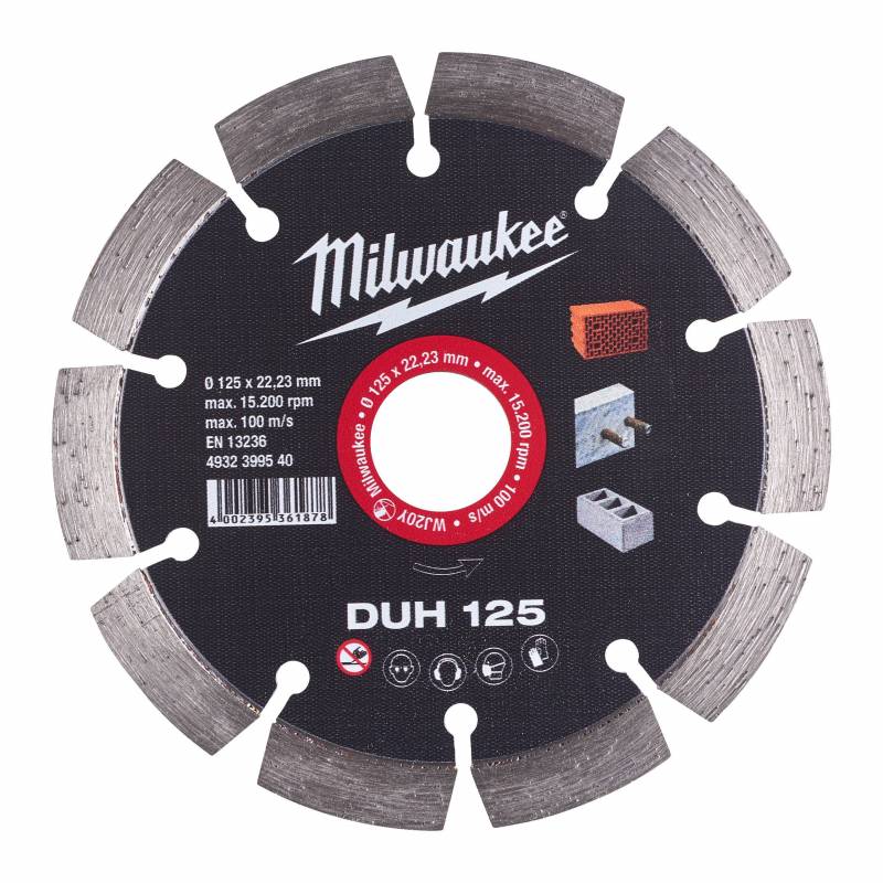 MILWAUKEE DISQUE DIAMANT DUH 125MM (X1) (4932399540)