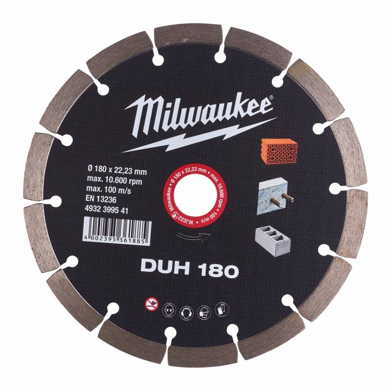 MILWAUKEE DISQUE DIAMANT DUH 180MM (X1)  (4932399541)