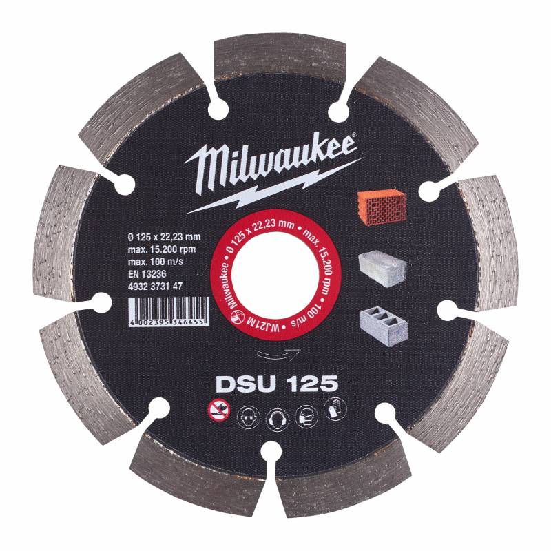 MILWAUKEE DISQUE DIAMANT DSU 125MM (X1) (4932373147)