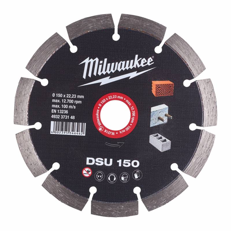 MILWAUKEE DISQUE DIAMANT DSU 150MM (X1) (4932373148)