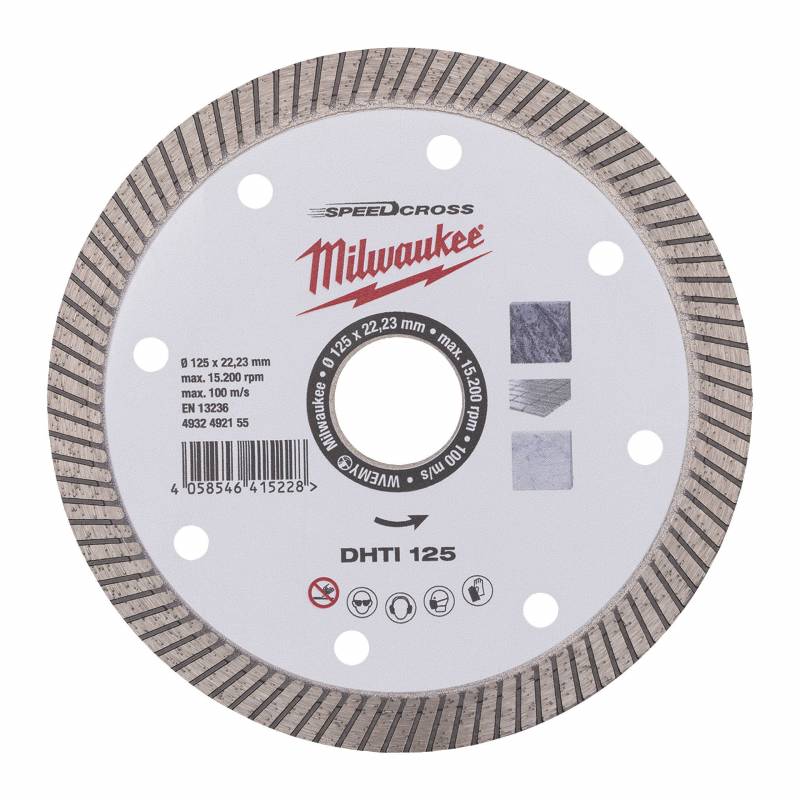 MILWAUKEE DISQUE SPEEDCROSS DHTI 125MM (4932492155)