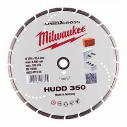 MILWAUKEE DISQUE DIAMANT PREMIUM HUDD 350 MM (X1) (4932471985)