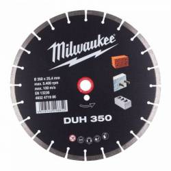 MILWAUKEE DISQUE DIAMANT CONTRACTOR HUDD 350 MM (X1) (4932471986)