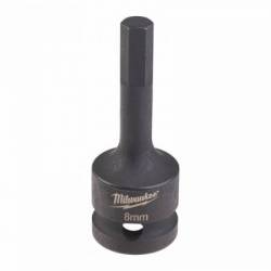 MILWAUKEE DOUILLE SHOCKWAVE  1/2" HEX 8 (4932478065)