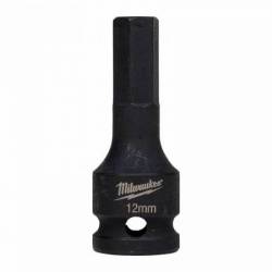 MILWAUKEE DOUILLE SHOCKWAVE  1/2" HEX 12 (4932478067)