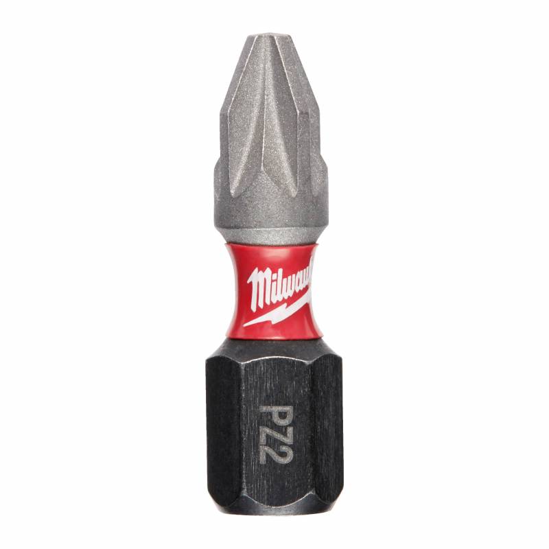 MILWAUKEE EMBOUT PZ2 SHOCKWAVE  25MM (X2) (4932430863)