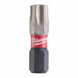 MILWAUKEE EMBOUT TX40 SHOCKWAVE  25MM (X2) (4932430888)
