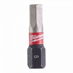 MILWAUKEE EMBOUT HEX5 SHOCKWAVE  25MM (X2) (4932430896)