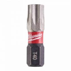 MILWAUKEE EMBOUT SHOCKWAVE  GEN 3 TX BO40 25MM (X2) (4932471585)