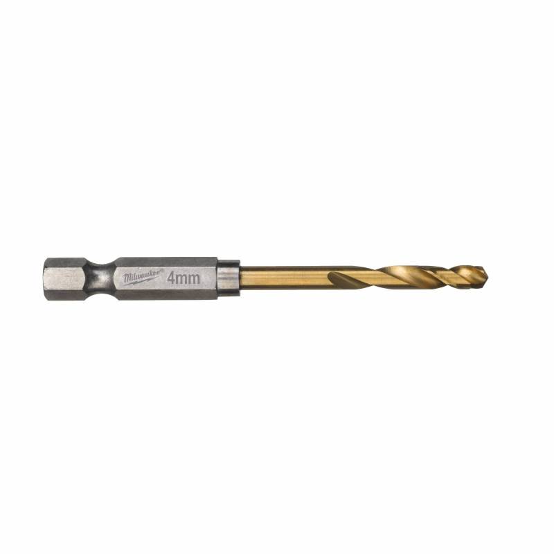 MILWAUKEE FORET MÉTAUX HSSG SHOCKWAVE  4MM (X10) (4932478178)